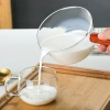 Glass milk pot, transparent household baby food pot, noodle cooking pot, hot milk pot, instant noodle pot, soup pot Application Scenario